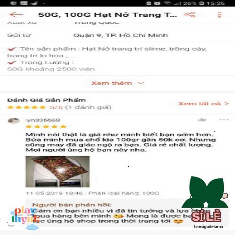 Hạt Nở Trang Trí Slime & Lọ Hoa - Hạt Tinh Thể Nghệ Thuật Đặc Biệt 50G và 100G Thích Hợp Cho Cây Cảnh và Trang Trí Nội Thất