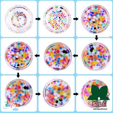 Hạt Nở Trang Trí Slime & Lọ Hoa - Hạt Tinh Thể Nghệ Thuật Đặc Biệt 50G và 100G Thích Hợp Cho Cây Cảnh và Trang Trí Nội Thất