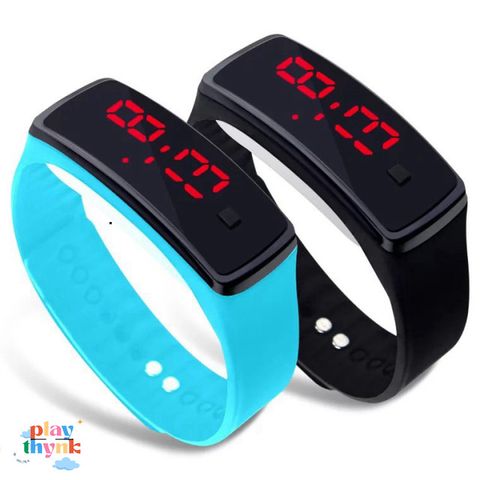 Đồng Hồ LED GEX Unisex Dây Silicon Năng Động, Thời Trang Hiện Đại - Quà Tặng Thú Vị Cho Các Fan Của Phong Cách Trẻ Trung