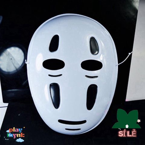 Mặt Nạ Vô Diện Cosplay Halloween - Phụ Kiện Hóa Trang Spirited Away - Độc Đáo và Thú Vị cho Fan Hâm Mộ