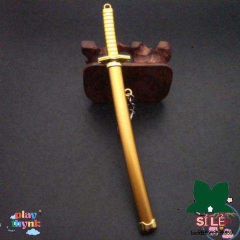 Móc Khóa Kiếm Katana Zoro Law One Piece - Phụ Kiện Anime Chống Gỉ 16cm, Quà Tặng Thích Hợp Cho Fan Hâm Mộ