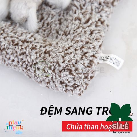 Thú Bông Khử Mùi Ô Tô Hình Mèo Chó Nano - Đồ Chơi Trang Trí Dễ Thương Cho Xe Hơi và Nhà Cửa, Lọc Không Khí Siêu Hiệu Quả