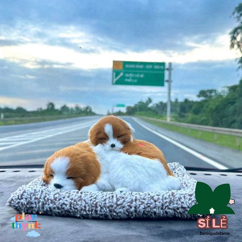 Đồ chơi thú bông than hoạt tính khử mùi cho thú cưng - Trang trí xe hơi và không gian làm việc độc đáo, dễ thương