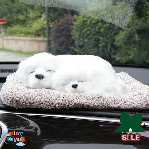 Đồ chơi thú bông than hoạt tính khử mùi cho thú cưng - Trang trí xe hơi và không gian làm việc độc đáo, dễ thương