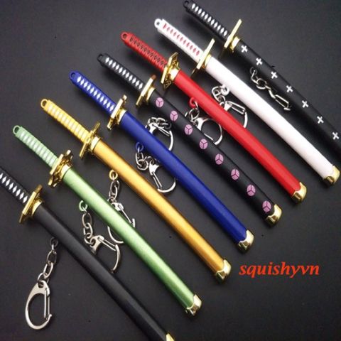 Móc Khóa Katana Zoro One Piece - Phụ Kiện Văn Hóa Nhật Bản, Độc Đáo và Sang Trọng cho Fan Anime