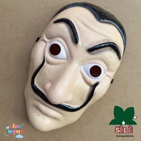 Mặt Nạ Dali - Biểu Tượng La Casa De Papel cho Halloween và Hóa Trang - Quà Tặng Độc Đáo cho Fan Money Heist