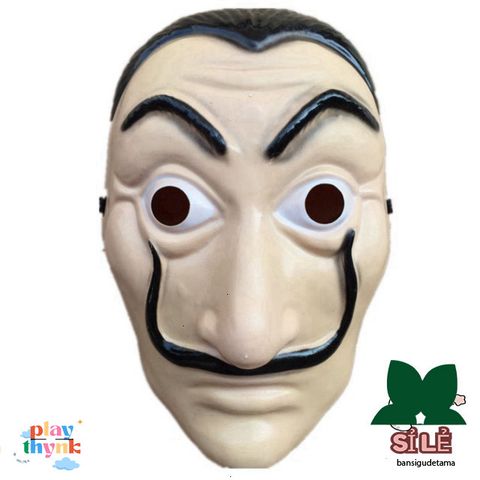 Mặt Nạ Dali - Biểu Tượng La Casa De Papel cho Halloween và Hóa Trang - Quà Tặng Độc Đáo cho Fan Money Heist