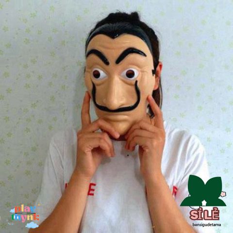 Mặt Nạ Dali - Biểu Tượng La Casa De Papel cho Halloween và Hóa Trang - Quà Tặng Độc Đáo cho Fan Money Heist