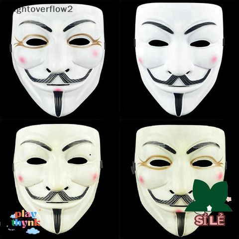 Mặt Nạ V for Vendetta Guy Fawkes - Phụ Kiện Halloween Dành Cho Người Lớn - Đồ Hóa Trang Độc Đáo cho Tiệc Tùng và Biểu Diễn
