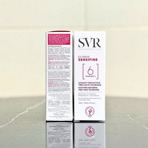 Kem Dưỡng SVR Sensifine Extreme 6 Apaisant Réparateur 30ml - Kem Làm Dịu & Phục Hồi Da Nhạy Cảm, Không Chất Tạo Màu