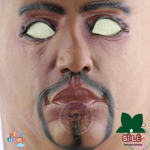 Mặt Nạ Halloween ÔNG GIÀ NHÀ BẢO KÊ - Chất liệu Latex Để Hóa Trang Quán Bar, Phong Cách Hacker Thú Vị