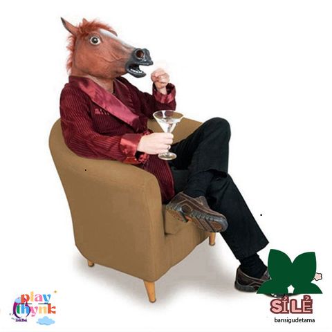 Mặt Nạ Ngựa Latex Đa Sắc - Phụ Kiện Hóa Trang Halloween Và Tiệc Cổ Trang Cho Người Lớn Và Trẻ Em