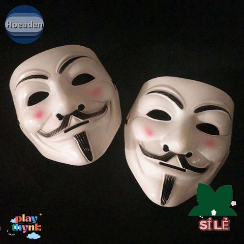 Khẩu Trang Kinh Hoàng V Joker - Phụ Kiện Halloween Độc Đáo Cho Tiệc Hóa Trang, Lễ Hội, Biểu Tình, Đẹp Mắt và Thú Vị