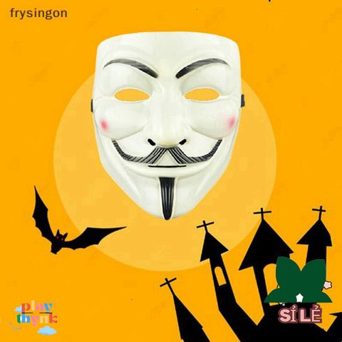 Mặt Nạ V for Vendetta - Chất liệu Nhựa Halloween Hóa Trang Phục Dành Cho Người Lớn - Đồ Phụ Kiện COSPLAY Hấp Dẫn