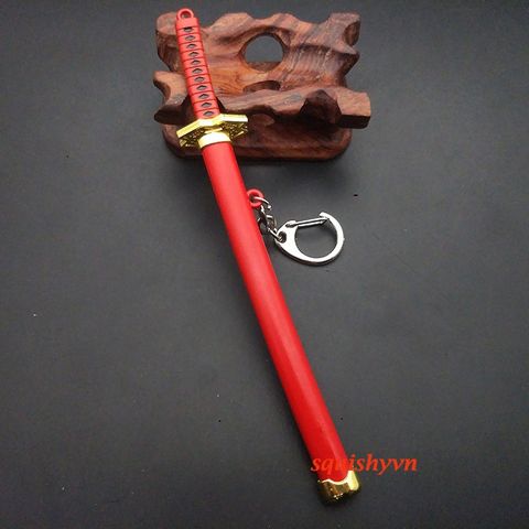 Móc Khóa Kiếm Zoro One Piece 16cm - Móc Khóa Kim Loại Chống Gỉ Thời Trang, Quà Tặng Fan Anime, Thiết Kế An Toàn và Đẹp Mắt