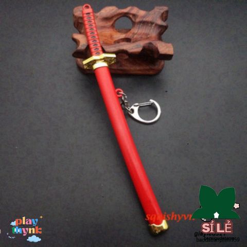 Móc Khóa Kiếm Zoro Law One Piece Bằng Kim Loại 16cm - Phụ Kiện Thời Trang Anime Độc Đáo, Quà Tặng Cho Fan Hâm Mộ