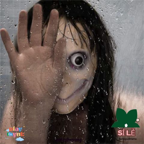 Mặt Nạ Ma Quái MOMO - Halloween Kinh Dị Với Tóc Giả Cao Su - Đồ Hóa Trang Đáng Sợ Cho Tiệc Hóa Trang