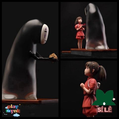 Bộ trang phục cosplay Chihiro và Vô Diện - Nhân vật Spirited Away - Quà tặng độc đáo cho fan phim hoạt hình