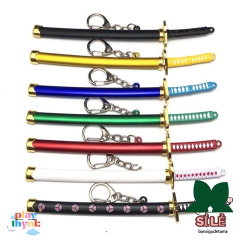 Móc Khóa Kiếm Katana Zoro One Piece - Phụ Kiện Thời Trang Độc Đáo, An Toàn và Sang Trọng, Quà Tặng Hấp Dẫn cho Fan Anime
