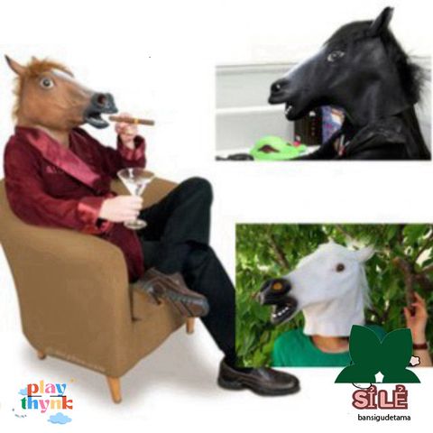 Mặt Nạ Đầu Ngựa Cao Cấp - Phụ Kiện Hóa Trang Halloween Độc Đáo, Lễ Hội và Đồ Chơi Thú Vị