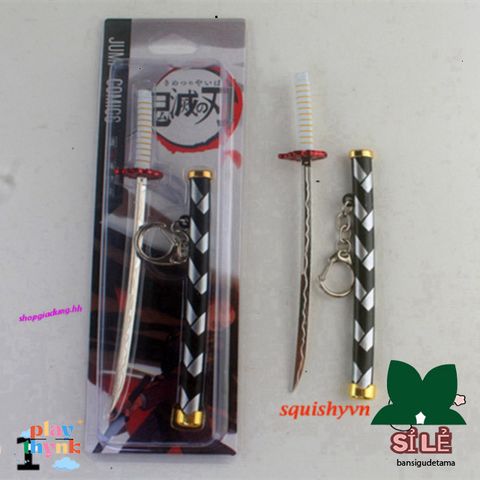Móc Khóa Kiếm Katana Zoro One Piece - Mô Hình Anime Độc Đáo, Kim Loại Tổng Hợp, Quà Tặng Sưu Tập 16cm