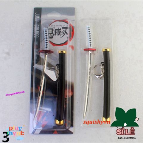 Móc Khóa Kiếm Katana Zoro One Piece - Mô Hình Anime Độc Đáo, Kim Loại Tổng Hợp, Quà Tặng Sưu Tập 16cm
