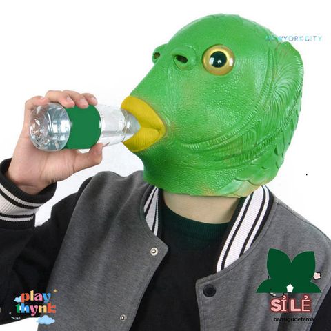 Mặt Nạ Silicon Bóng Bẩy - Đạo Cụ Cosplay Dành Cho Người Lớn, Thiết Kế Vui Nhộn Với Màu Sắc Đặc Biệt