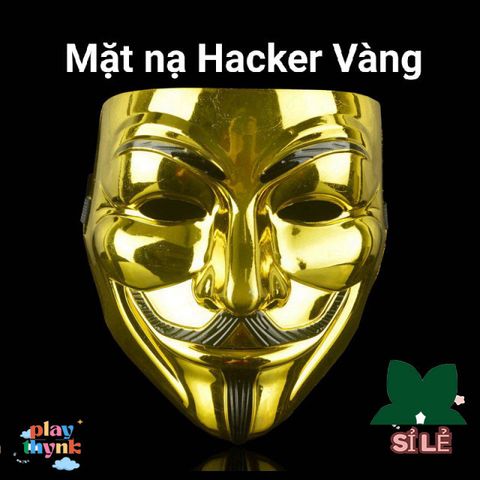 Mặt Nạ Hacker Anonymous Trắng - Phụ Kiện Thời Trang Độc Đáo Biểu Tượng Vendetta, Chất Liệu Nhựa Dẻo, Kích Thước 20x15x10cm
