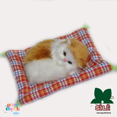 Đệm Thú Bông Hình Chó Mèo Than Hoạt Tính - Khử Mùi và Thanh Lọc Không Khí Ô Tô, Trang Trí Dễ Thương Cho Xe Hơi