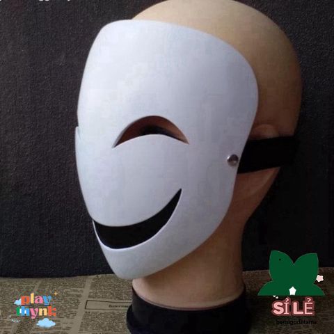 Mặt Nạ Hóa Trang Jabbawookeez Hacker Trắng - Phụ Kiện Halloween Độc Đáo Cho Những Tín Đồ Thích Thú Nghệ Thuật Biểu Diễn