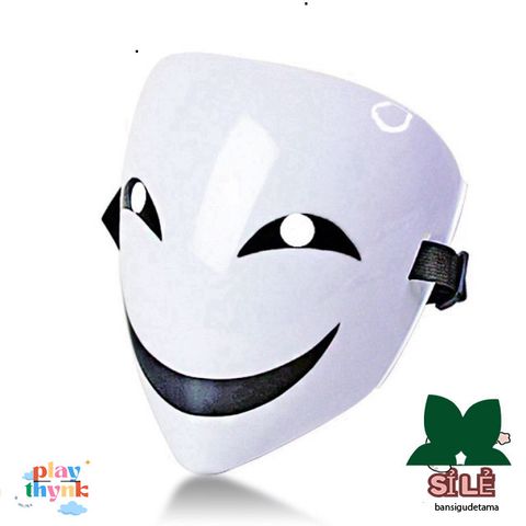 Mặt Nạ Hóa Trang Jabbawookeez Hacker Trắng - Phụ Kiện Halloween Độc Đáo Cho Những Tín Đồ Thích Thú Nghệ Thuật Biểu Diễn