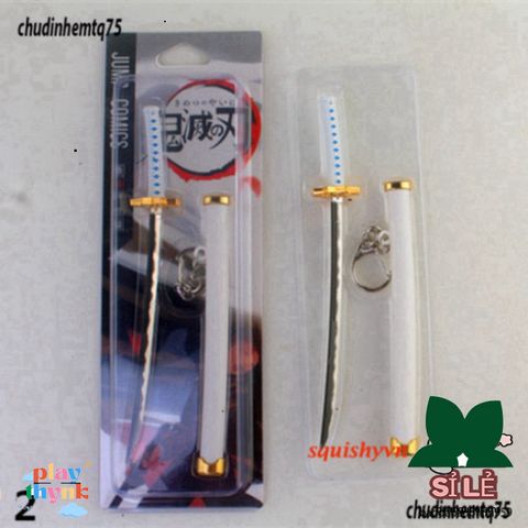 Móc Khóa Kiếm Katana Kim Loại Zoro One Piece 15.5cm Chống Gỉ - Quà Tặng Độc Đáo Cho Fan Anime