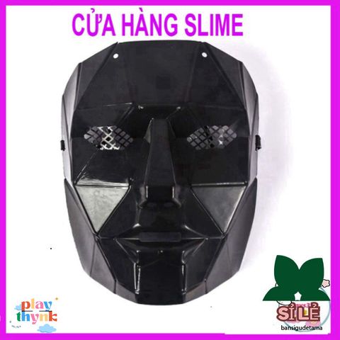 Mặt Nạ Squid Game Halloween - Phụ Kiện Hóa Trang Độc Quyền, Nhân Vật Boss Trò Chơi Con Mực, Đồ Cosplay ấn Tượng