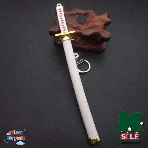 Móc Khóa Kiếm Katana Zoro Law One Piece 16cm - Phụ Kiện Thời Trang Anime Hợp Kim Bền Bỉ, Độc Đáo và An Toàn