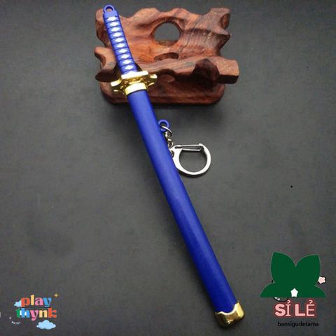 Móc Khóa Kiếm Katana Zoro Law One Piece 16cm - Phụ Kiện Thời Trang Anime Hợp Kim Bền Bỉ, Độc Đáo và An Toàn