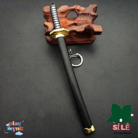 Móc Khóa Kiếm Katana Zoro Law One Piece 16cm - Phụ Kiện Thời Trang Anime Hợp Kim Bền Bỉ, Độc Đáo và An Toàn