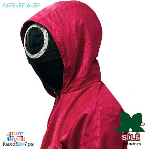 Khẩu Trang Hóa Trang Nhân Vật Kẻ Thù Trong Squid Game - Độc Đáo và Phù Hợp Cho Halloween, Sự Kiện, và Chụp Ảnh