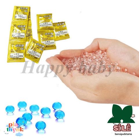 Bộ 15 Bóng Hydrogel Pha Lê Dành Cho Trẻ Em - Hạt Nở Chống Sốc, Đồ Chơi Nước An Toàn 6-7mm, 7-8mm, 9-11mm