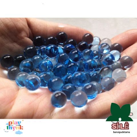 Bộ 15 Bóng Hydrogel Pha Lê Dành Cho Trẻ Em - Hạt Nở Chống Sốc, Đồ Chơi Nước An Toàn 6-7mm, 7-8mm, 9-11mm