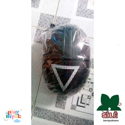 Mặt Nạ Cosplay Trò Chơi Con Mực - Mặt Nạ Hình Tam Giác & Vuông Cho Halloween và Tiệc Tùng, Quà Tặng Cho Fan Hâm Mộ