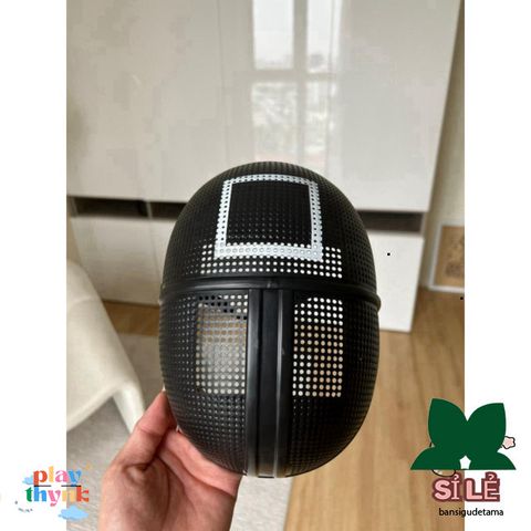 Mặt Nạ Cosplay Trò Chơi Con Mực - Mặt Nạ Hình Tam Giác & Vuông Cho Halloween và Tiệc Tùng, Quà Tặng Cho Fan Hâm Mộ