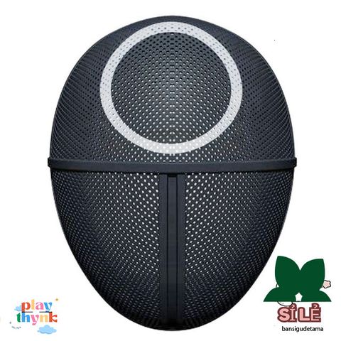 Mặt Nạ Cosplay Trò Chơi Con Mực - Mặt Nạ Hình Tam Giác & Vuông Cho Halloween và Tiệc Tùng, Quà Tặng Cho Fan Hâm Mộ