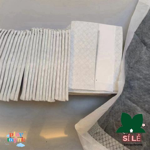 Tã Giấy Lót Chuồng Khử Mùi Cho Thú Cưng - Hoshi Pet Siêu Thấm Hút, Than Hoạt Tính, Nhiều Kích Cỡ XL, L, M, S