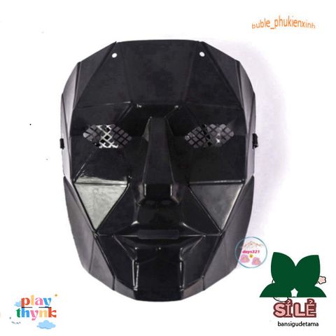 Mặt nạ Boss Squid Game - Phụ kiện hóa trang Halloween độc đáo cho fan bộ phim Trò Chơi Con Mực, nổi bật tại sự kiện và tiệc tùng
