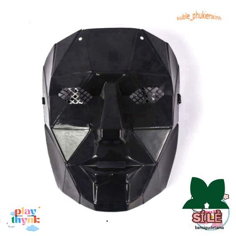 Mặt nạ Boss Squid Game - Phụ kiện hóa trang Halloween độc đáo cho fan bộ phim Trò Chơi Con Mực, nổi bật tại sự kiện và tiệc tùng