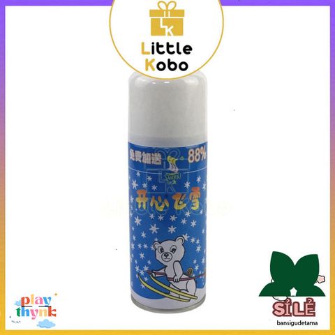 Bình Xịt Tuyết Giáng Sinh 210ml - Tạo Không Khí Vui Tươi Cho Tiệc Sinh Nhật và Trang Trí Lễ Hội An Toàn, Độc Đáo