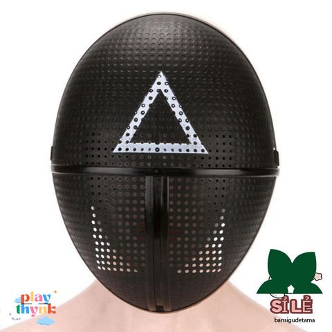 Mặt Nạ Cosplay Squid Game - Đạo Cụ Trò Chơi Con Mực Cho Lễ Hội Hóa Trang & Bữa Tiệc Vui Nhộn - Phụ Kiện Thời Trang Hàn Quốc