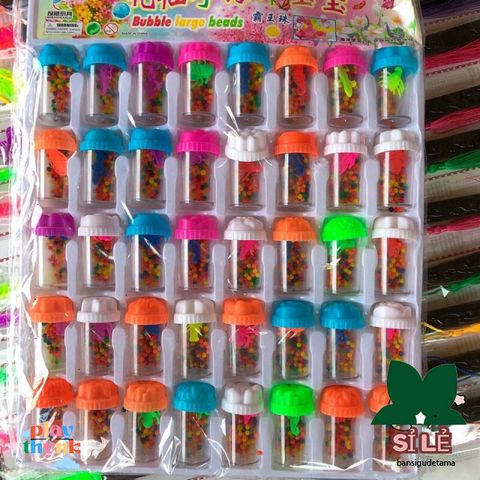 Gói 40 Lọ Hạt Tinh Thể Nở Trang Trí Sặc Sỡ - Đồ Chơi Sáng Tạo Cho Trẻ Em, Quà Tặng Độc Đáo Cho Bé Yêu