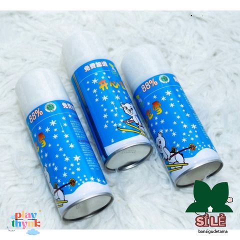 Set 2 Bình Xịt Tuyết Tan - Phụ Kiện Trang Trí Sinh Nhât Mùa Lễ Hội, Hiệu Ứng Tuyết Rơi Độc Đáo, Tạo Không Gian Vui Tươi