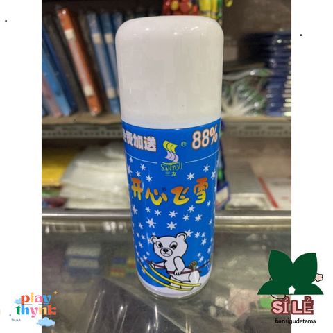 Chai Xịt Băng Tuyết Trang Trí Tiệc Sinh Nhật & Lễ Hội - Phụ Kiện Tạo Không Gian Lấp Lánh cho Bữa Tiệc